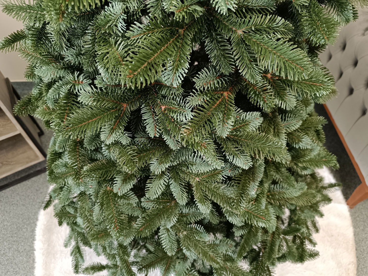 Brad artificial Christmas Deluxe by Sersimo, Canada argintiu, 3D,180cm Household NewTrend