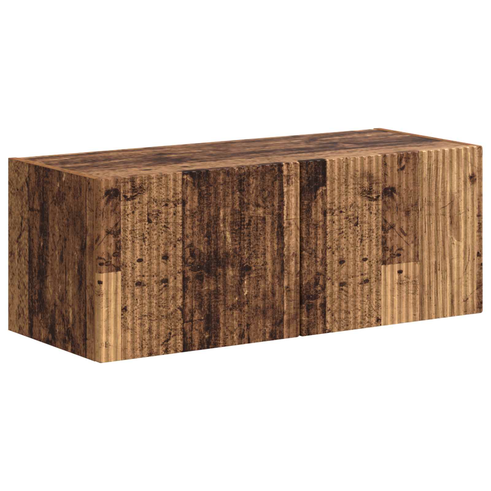 Set comodă TV Pe perete 3 pcs Lemn vechi Lemn compozit GartenMobel Dekor