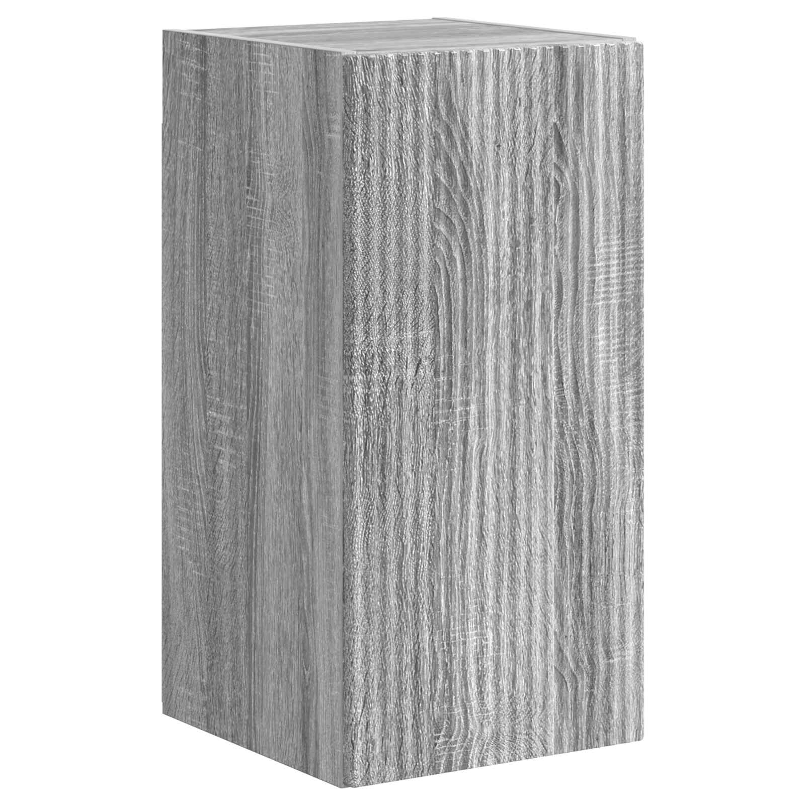 Set comodă TV Pe perete 4 pcs Gri Sonoma Lemn compozit GartenMobel Dekor