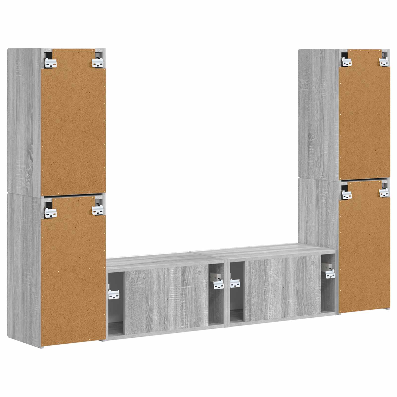 3 pcs Gri Sonoma GartenMobel Dekor