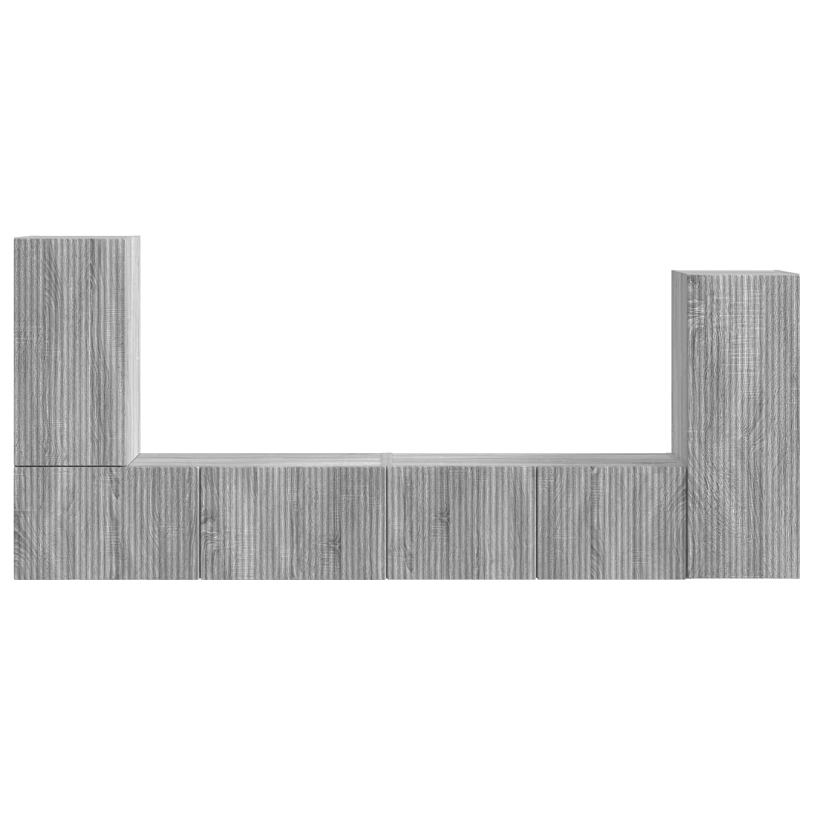 4 pcs Gri Sonoma GartenMobel Dekor