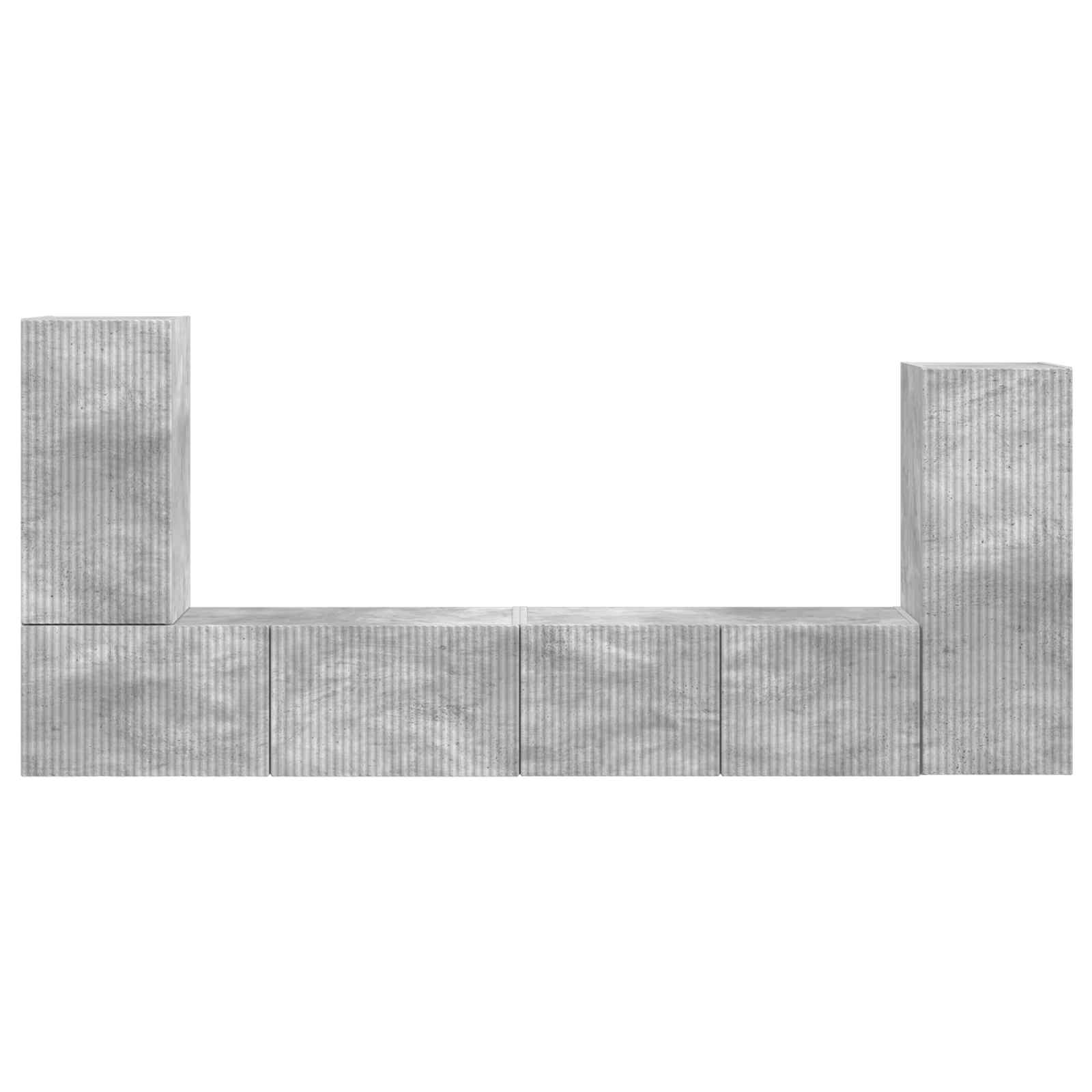 4 pcs Gri din beton GartenMobel Dekor