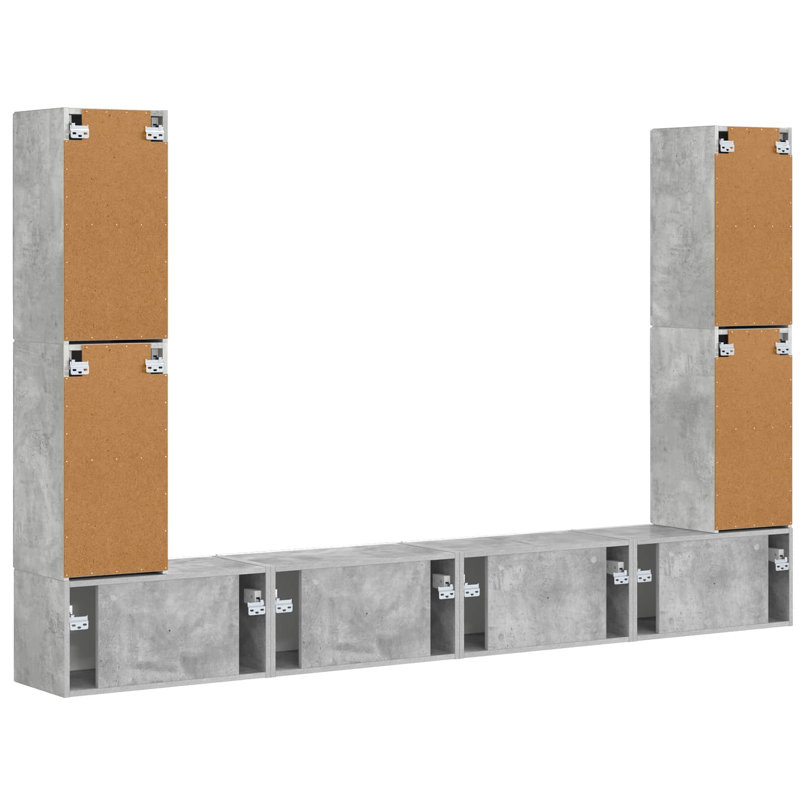 4 pcs Gri din beton GartenMobel Dekor