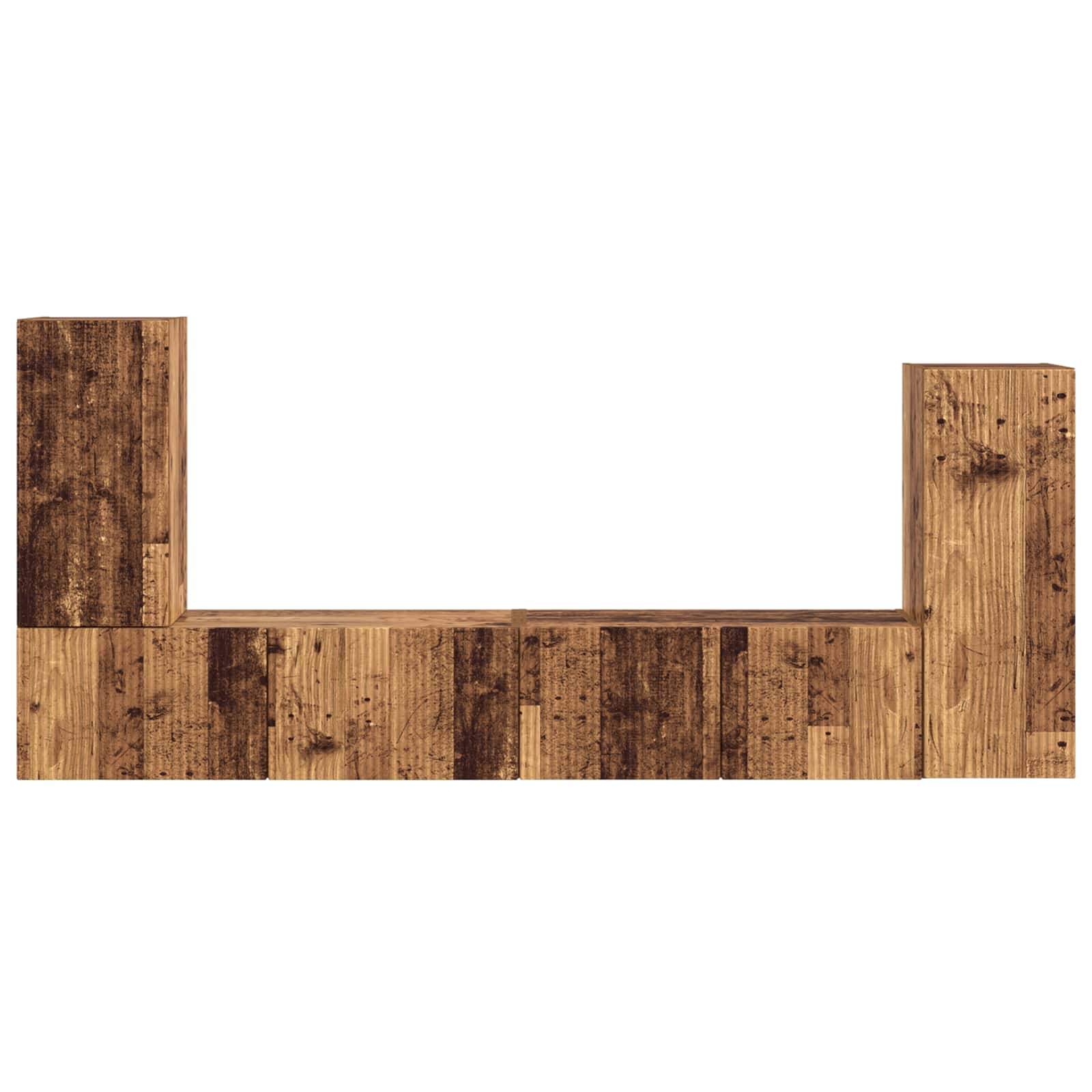 4 pcs Lemn Vechi GartenMobel Dekor