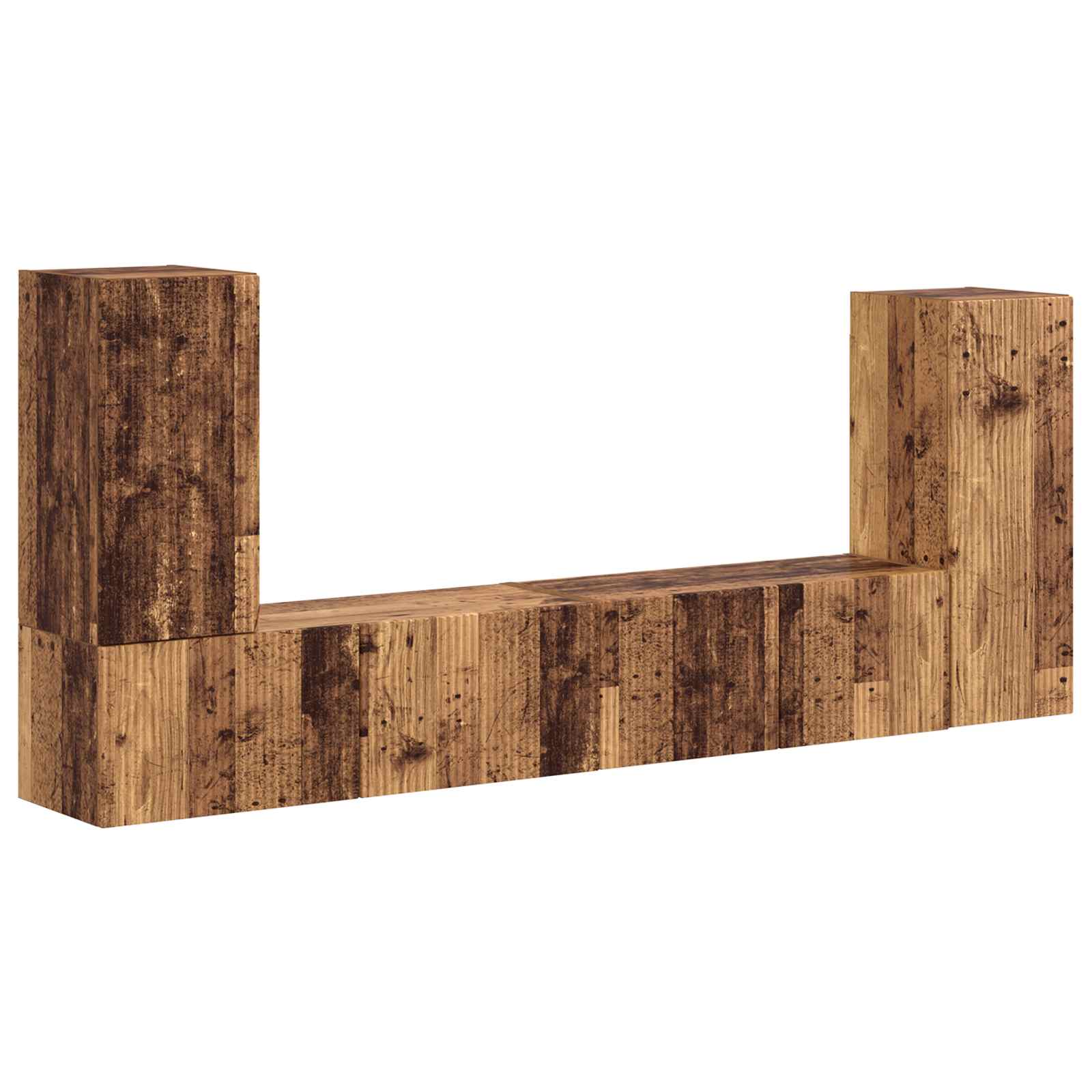 4 pcs Lemn Vechi GartenMobel Dekor