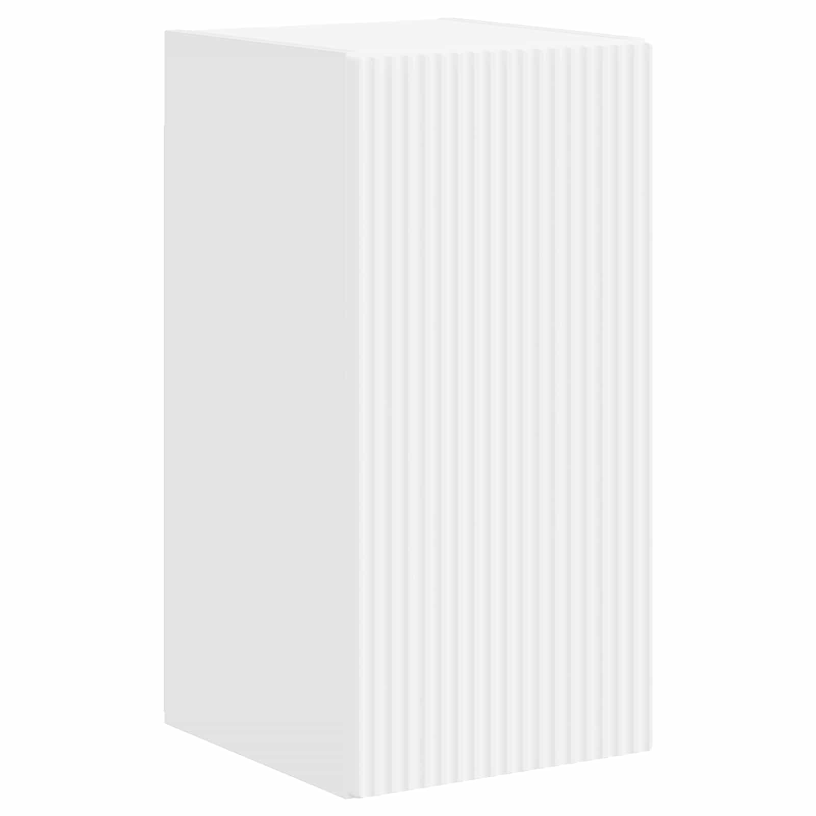 Set comodă TV Pe perete 3 pcs Alb Lemn compozit GartenMobel Dekor