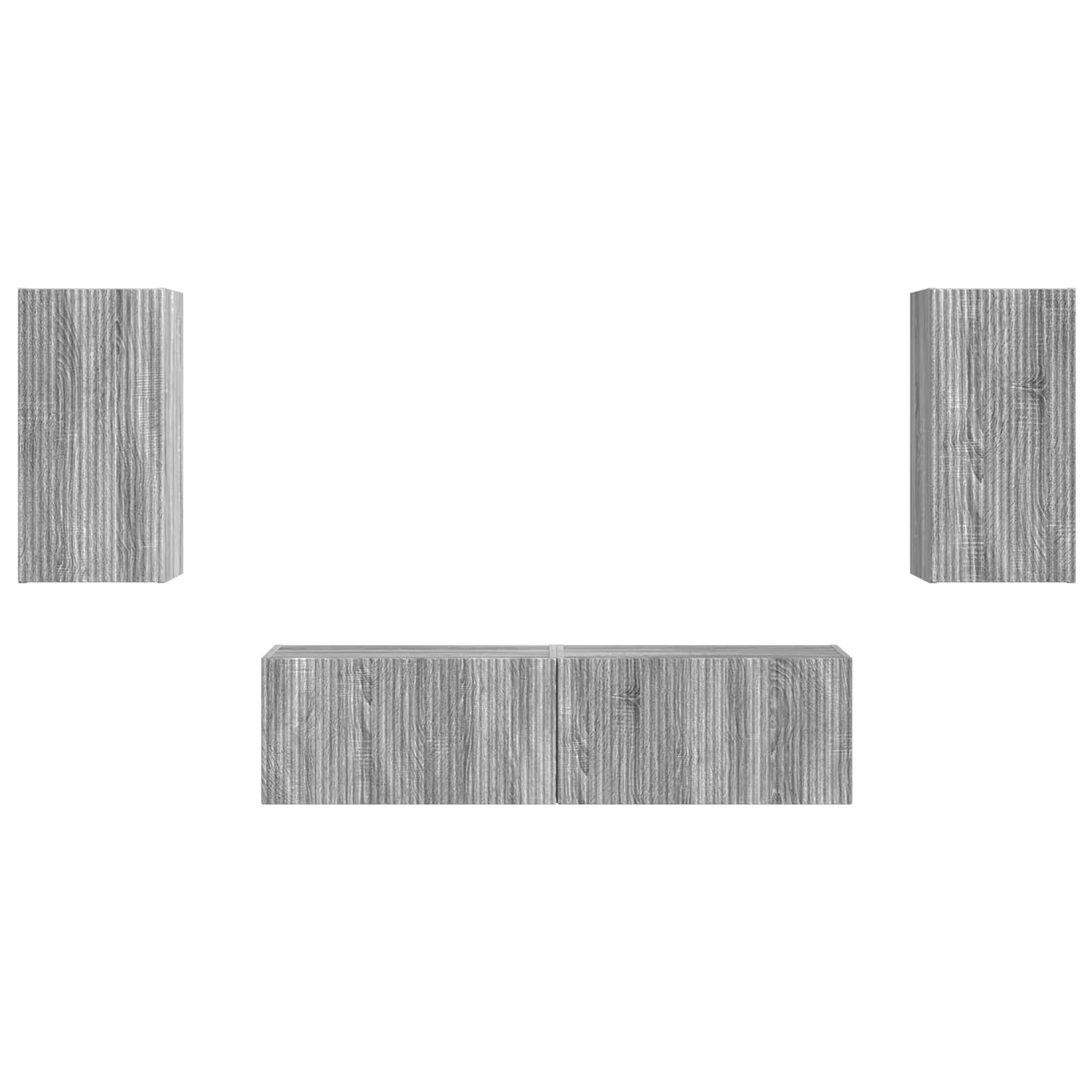 2 pcs Gri Sonoma GartenMobel Dekor