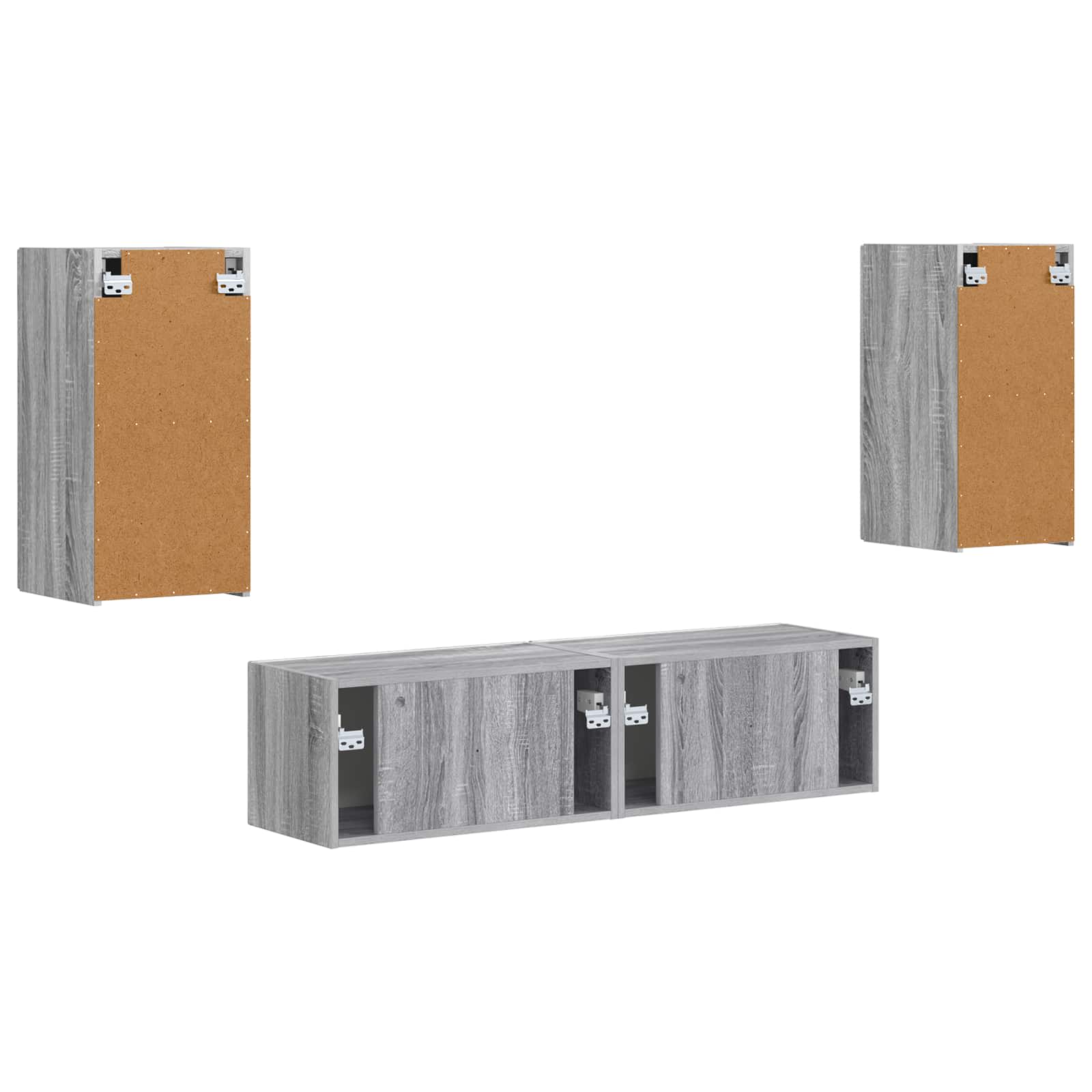 2 pcs Gri Sonoma GartenMobel Dekor