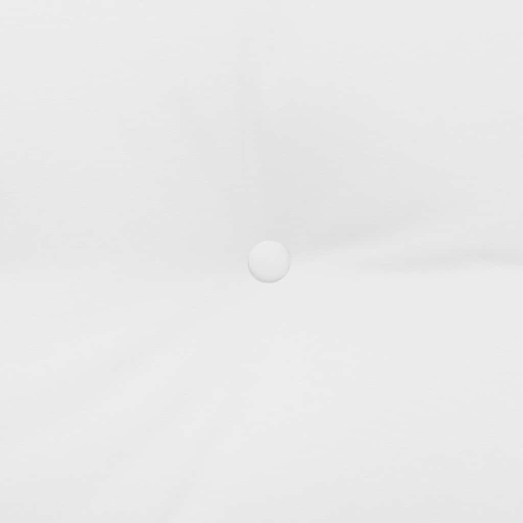 Perna pentru spate Alb 160 x 24 x 50 cm țesătură GartenMobel Dekor