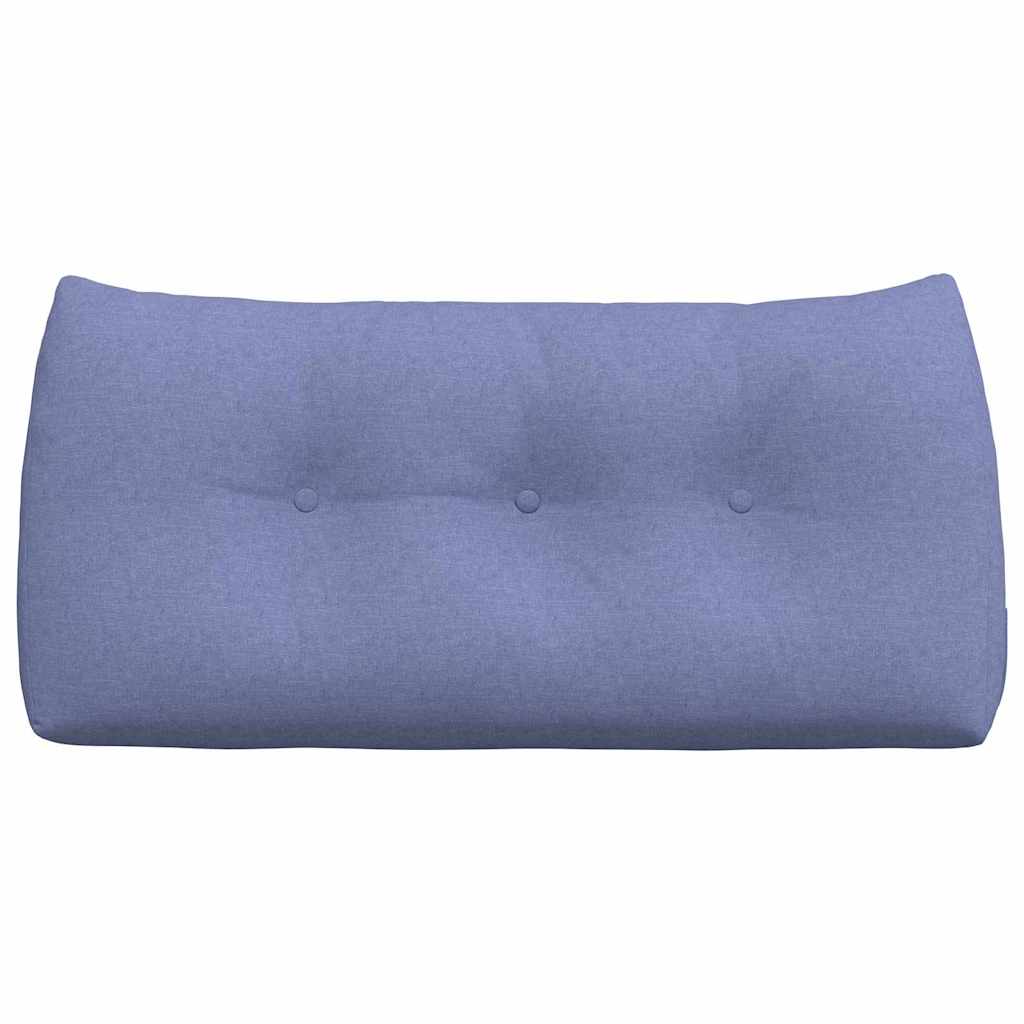 Perna pentru spate Albastru Jeans 100 x 24 x 50 cm țesătură GartenMobel Dekor