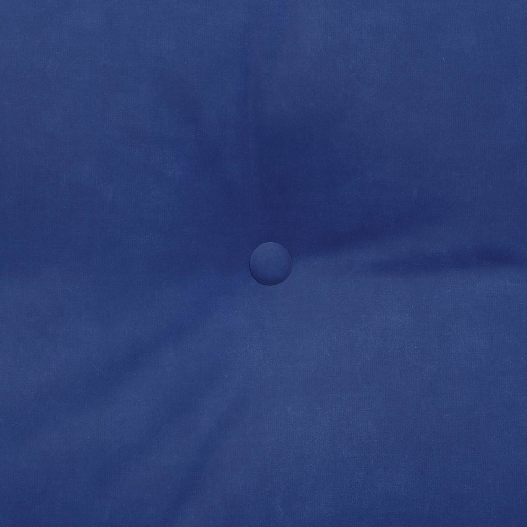 Perna pentru spate Albastru Poliție 100 x 24 x 50 cm Catifea GartenMobel Dekor