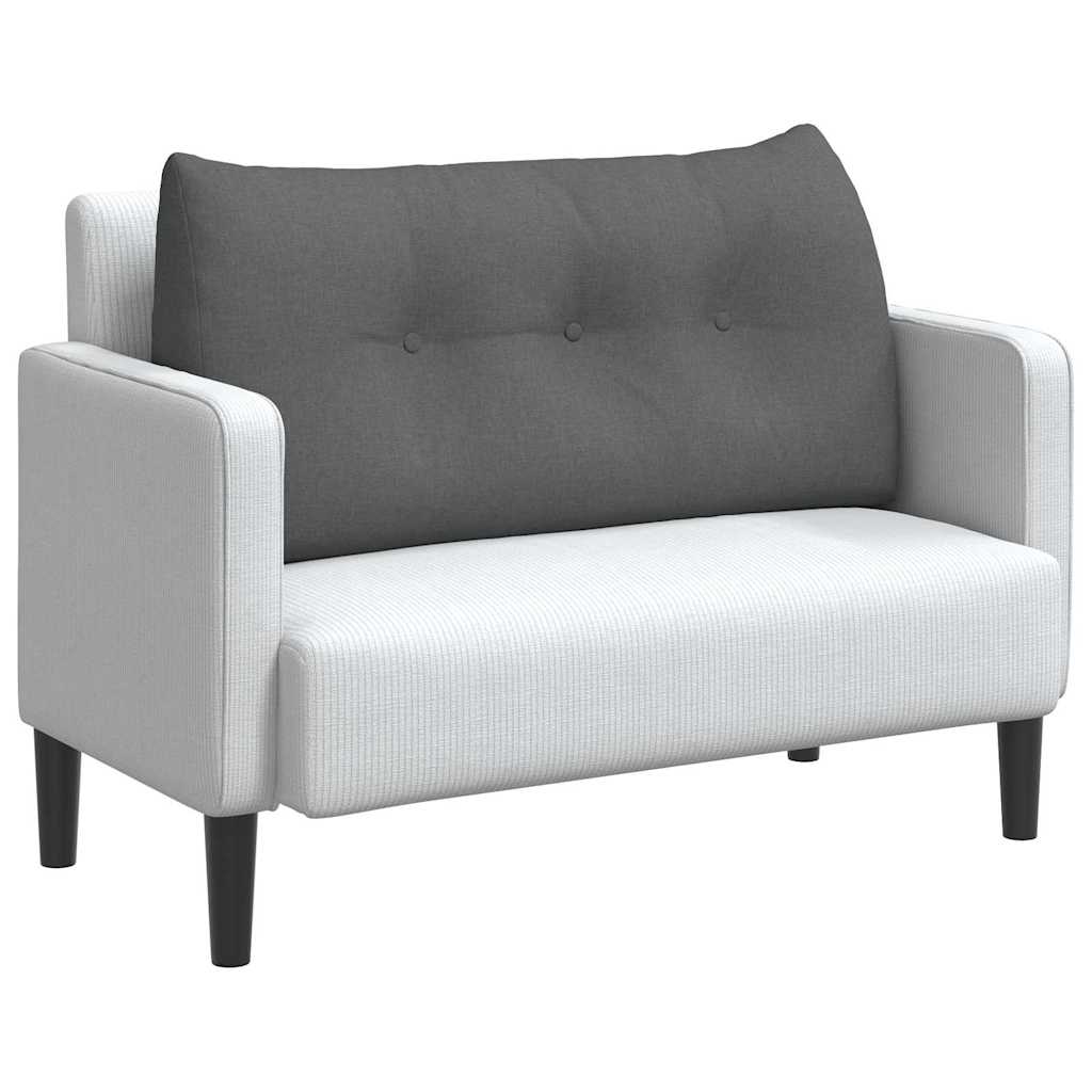 Perna pentru spate Gri închis 100 x 24 x 50 cm țesătură GartenMobel Dekor