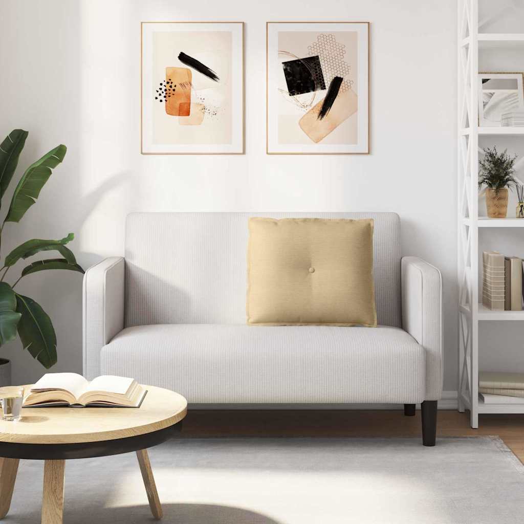 Perna pentru spate Gri Verde 60 x 50 cm Țesătură din corduroy GartenMobel Dekor