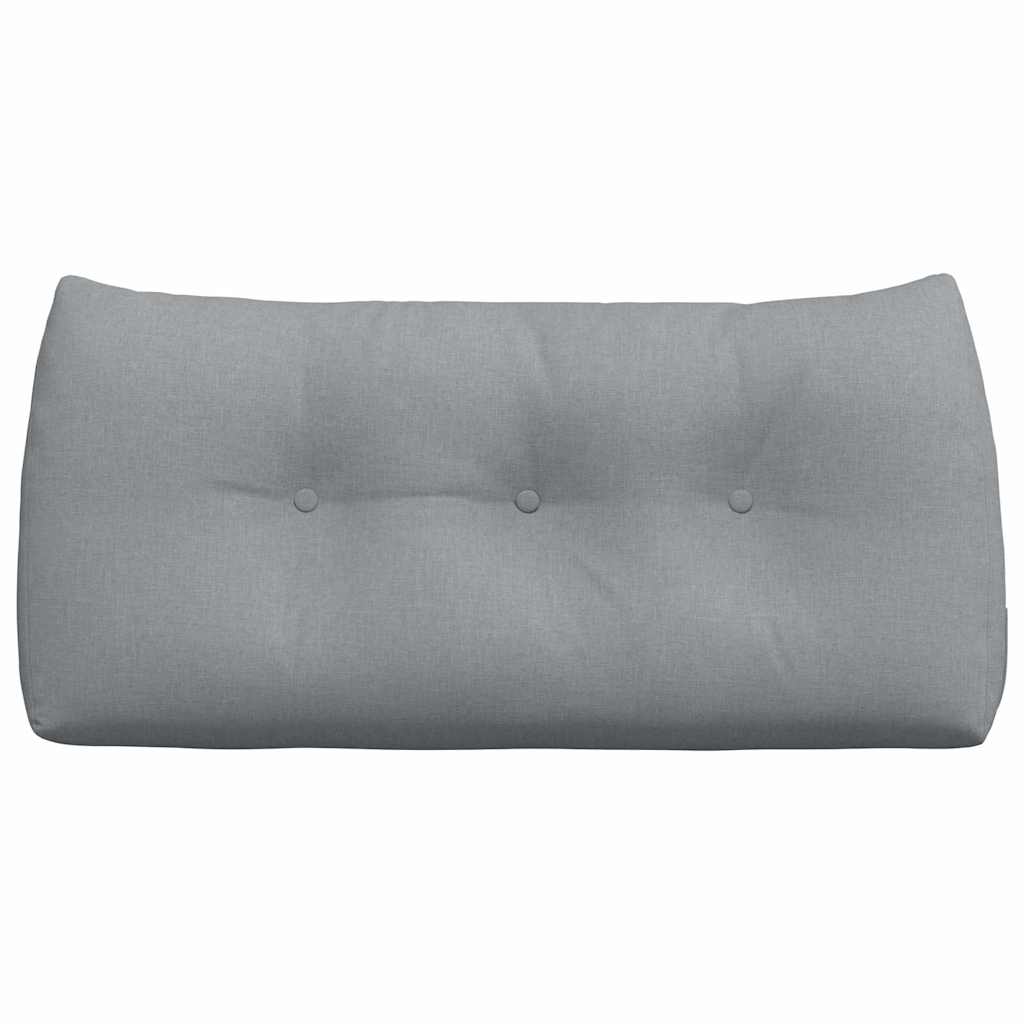 Perna pentru spate Gri deschis 100 x 24 x 50 cm țesătură GartenMobel Dekor
