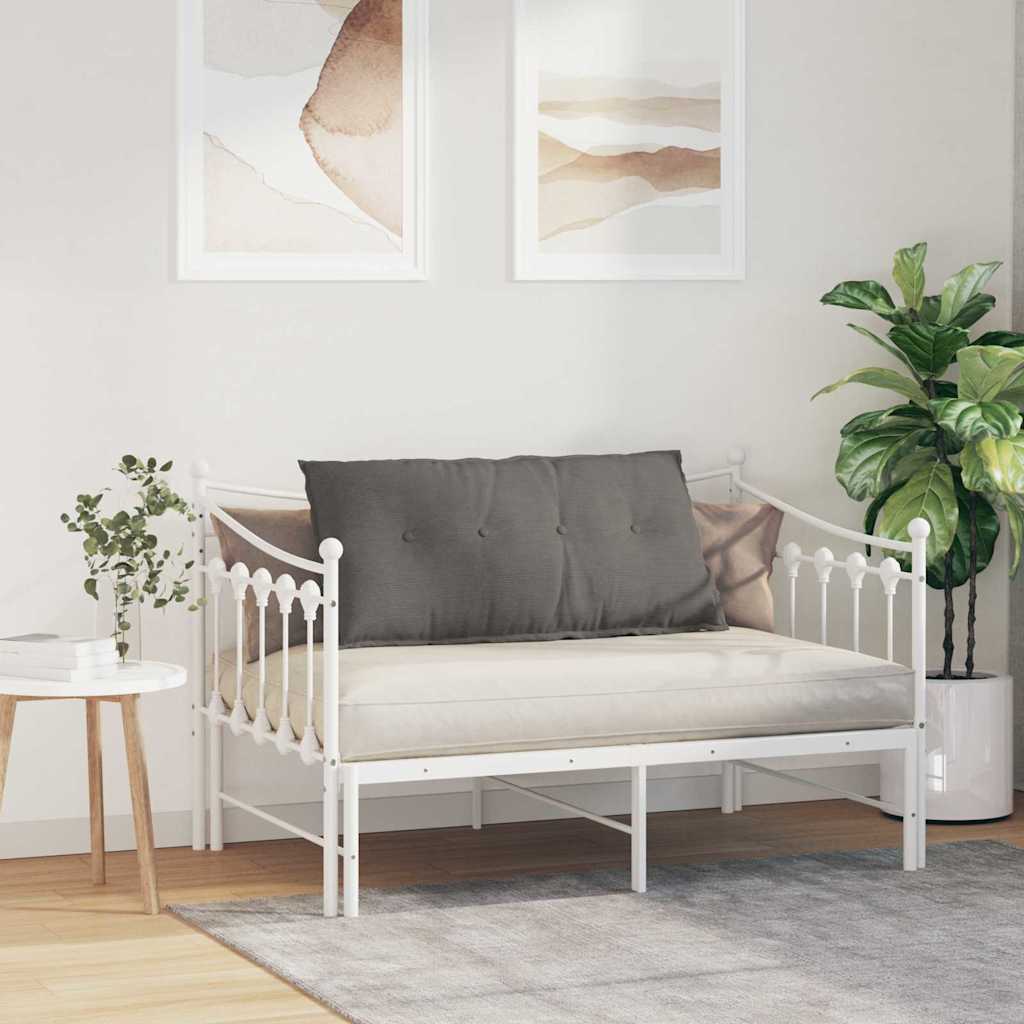 Perna pentru spate Gri deschis 100 x 50 cm GartenMobel Dekor