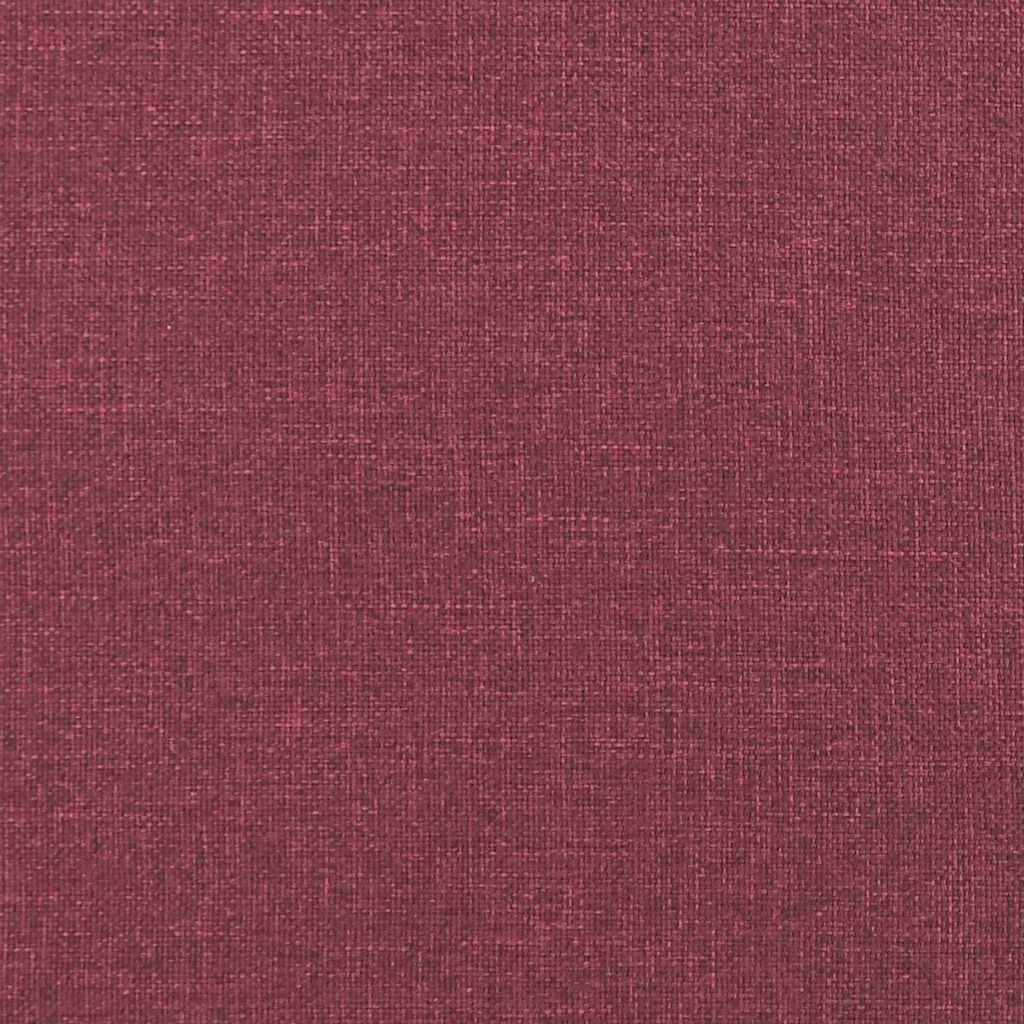 Perna pentru spate Roșu Vin 200 x 19 x 50 cm țesătură GartenMobel Dekor