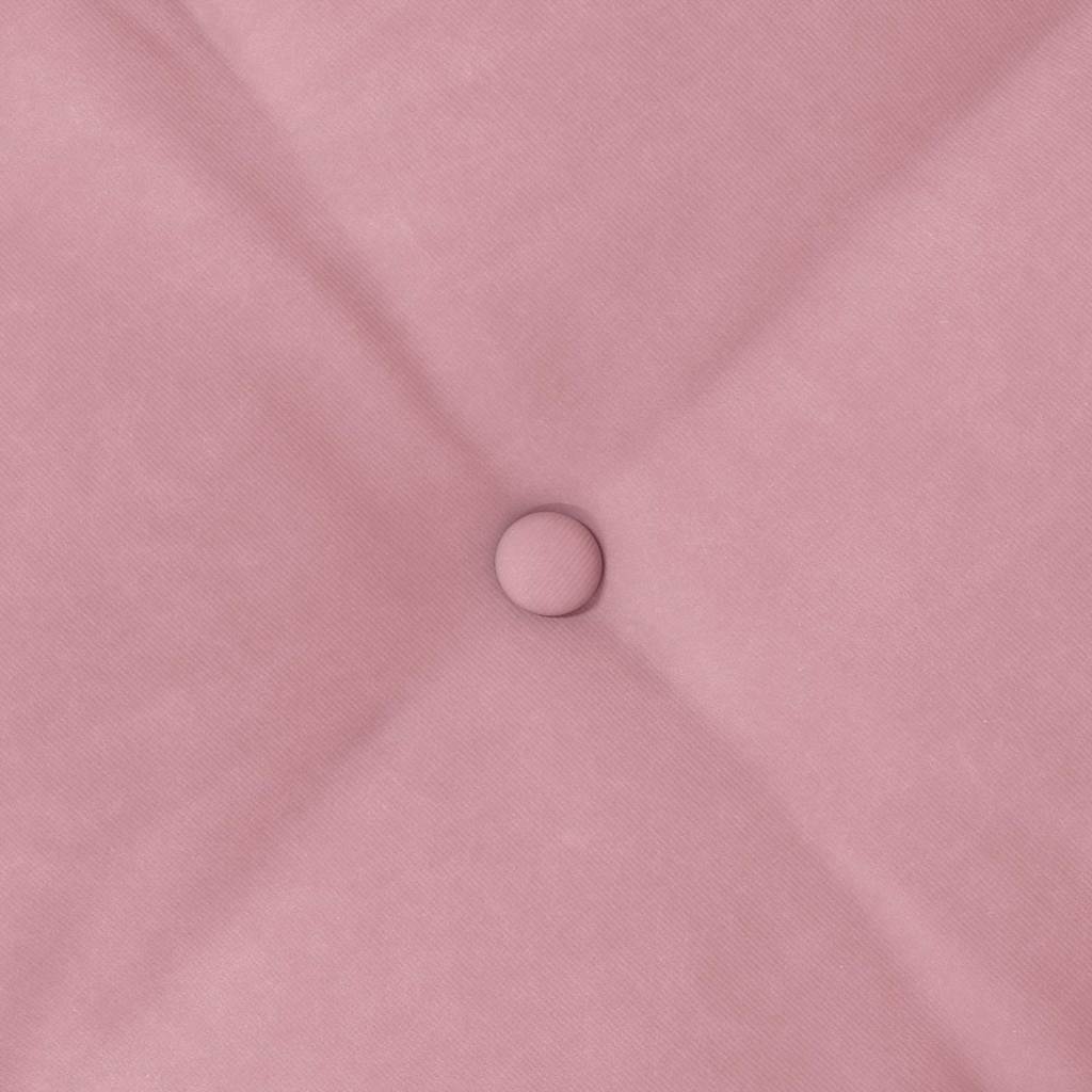 Perna pentru spate Roz 180 x 50 cm Țesătură din corduroy GartenMobel Dekor