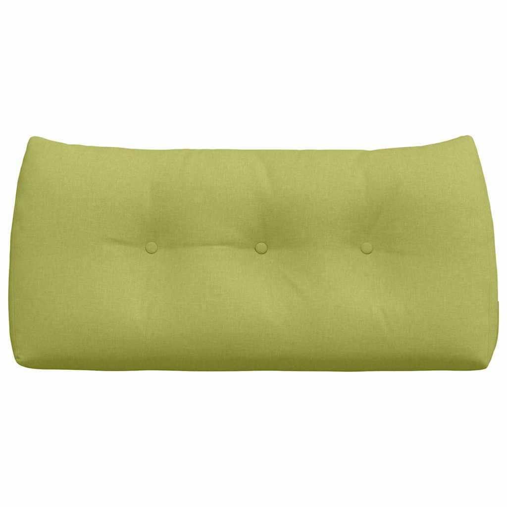 Perna pentru spate Verde deschis 100 x 24 x 50 cm țesătură GartenMobel Dekor