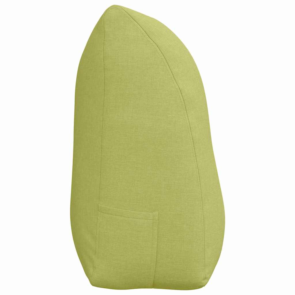 Perna pentru spate Verde deschis 100 x 24 x 50 cm țesătură GartenMobel Dekor
