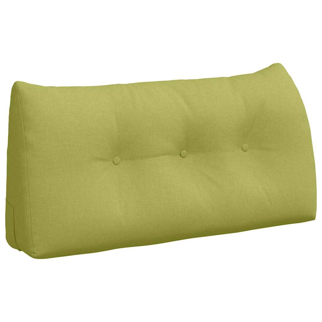 Perna pentru spate Verde deschis 100 x 24 x 50 cm țesătură GartenMobel Dekor