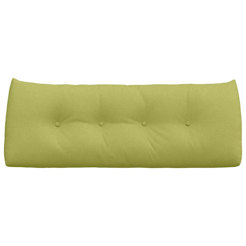 Perna pentru spate Verde deschis 120 x 24 x 50 cm țesătură GartenMobel Dekor