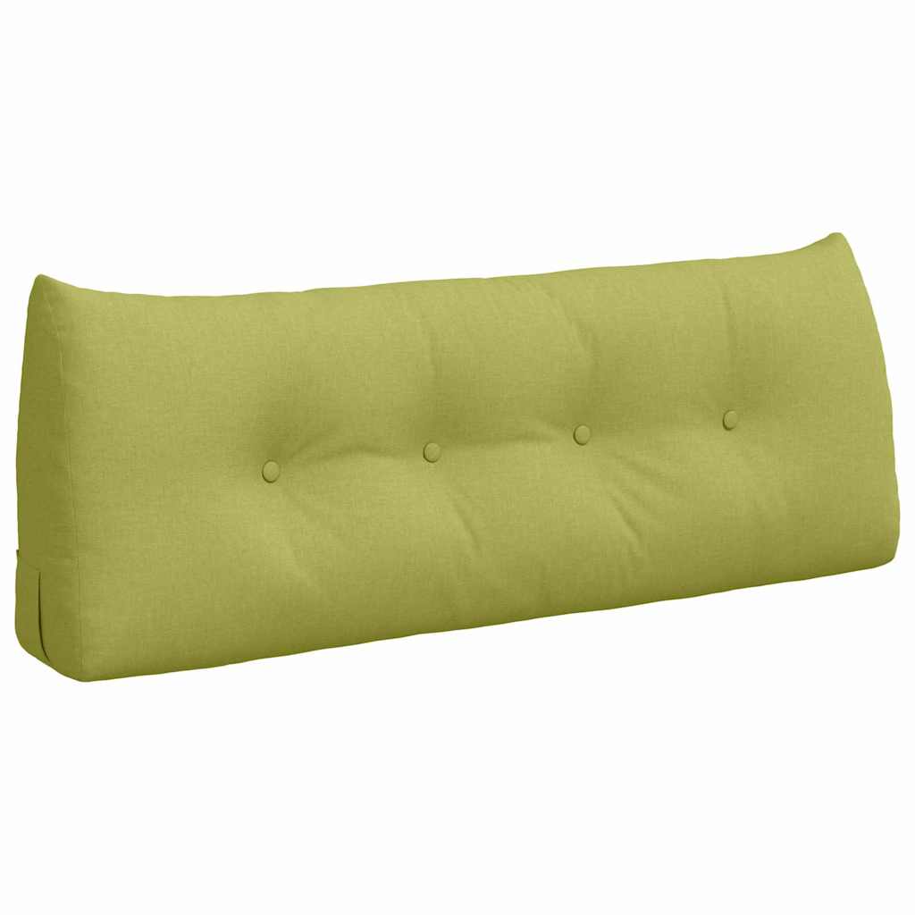 Perna pentru spate Verde deschis 120 x 24 x 50 cm țesătură GartenMobel Dekor