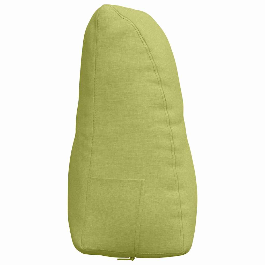 Perna pentru spate Verde deschis 80 x 24 x 50 cm țesătură GartenMobel Dekor