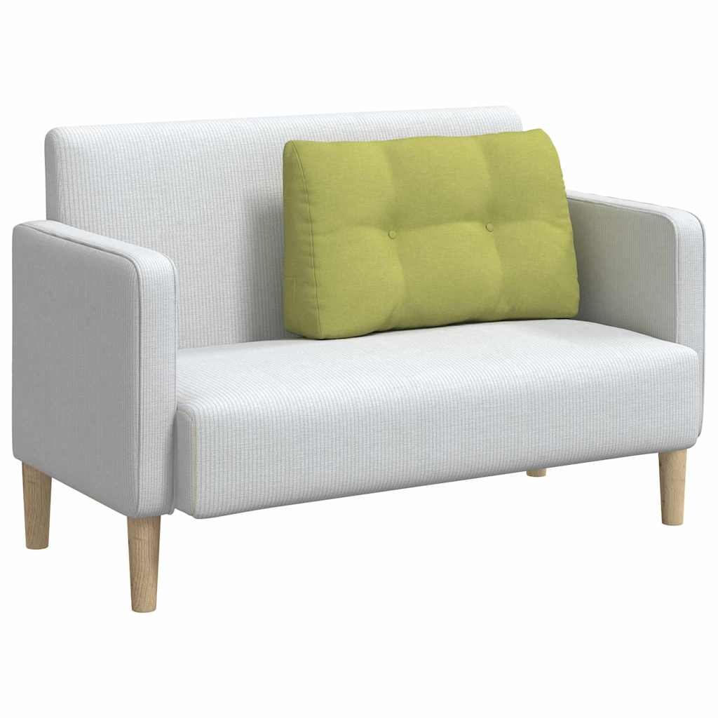 Perna pentru spate Verde deschis 80 x 24 x 50 cm țesătură GartenMobel Dekor