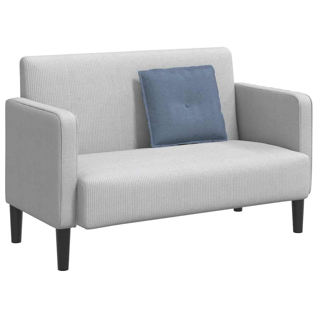 Perna pentru spate albastru 50 x 45 cm Țesătură din corduroy GartenMobel Dekor