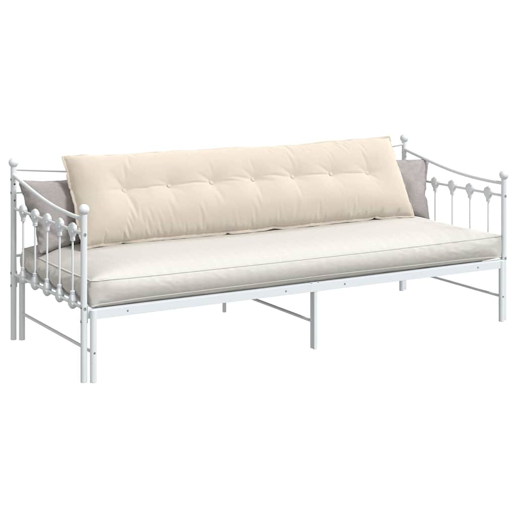 Perna pentru spate Bej 200 x 50 cm Țesătură din microfibră GartenMobel Dekor