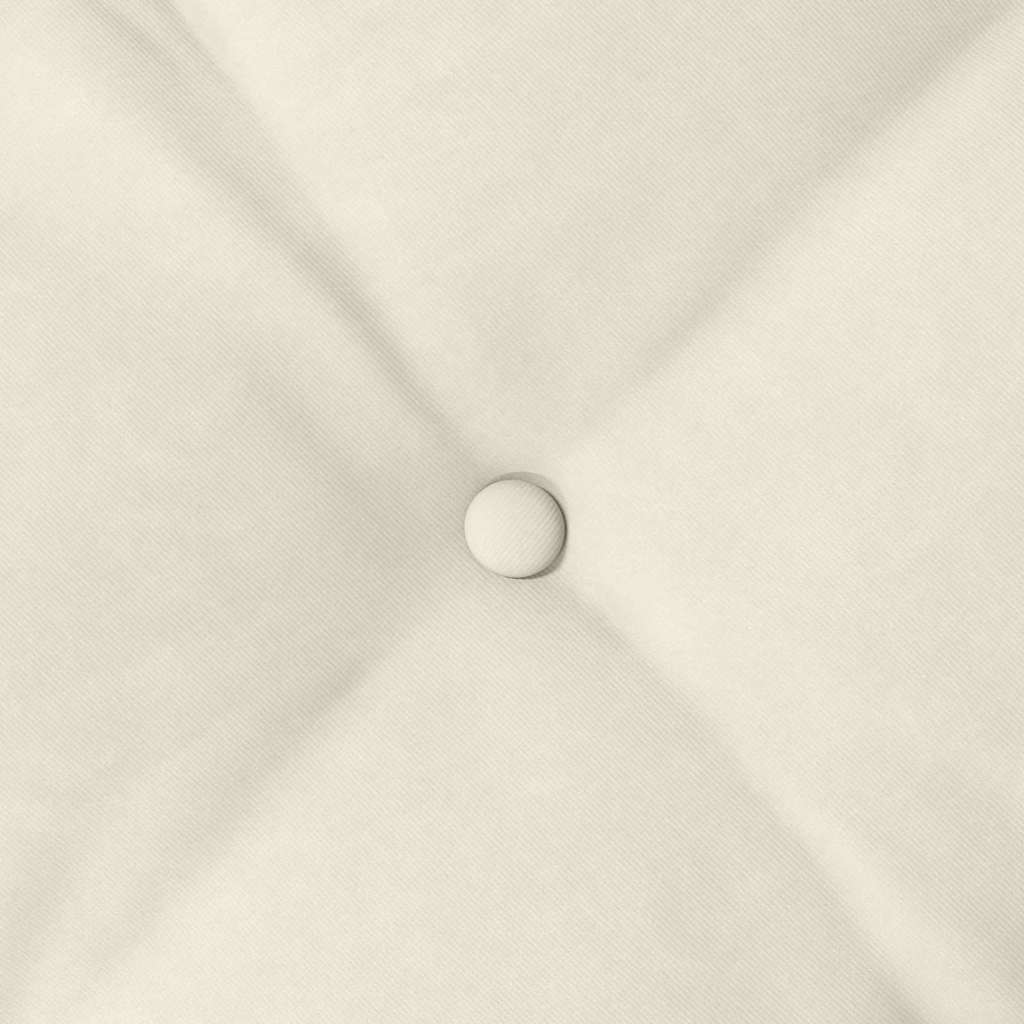 Perna pentru spate Crem 200 x 50 cm Țesătură din corduroy GartenMobel Dekor