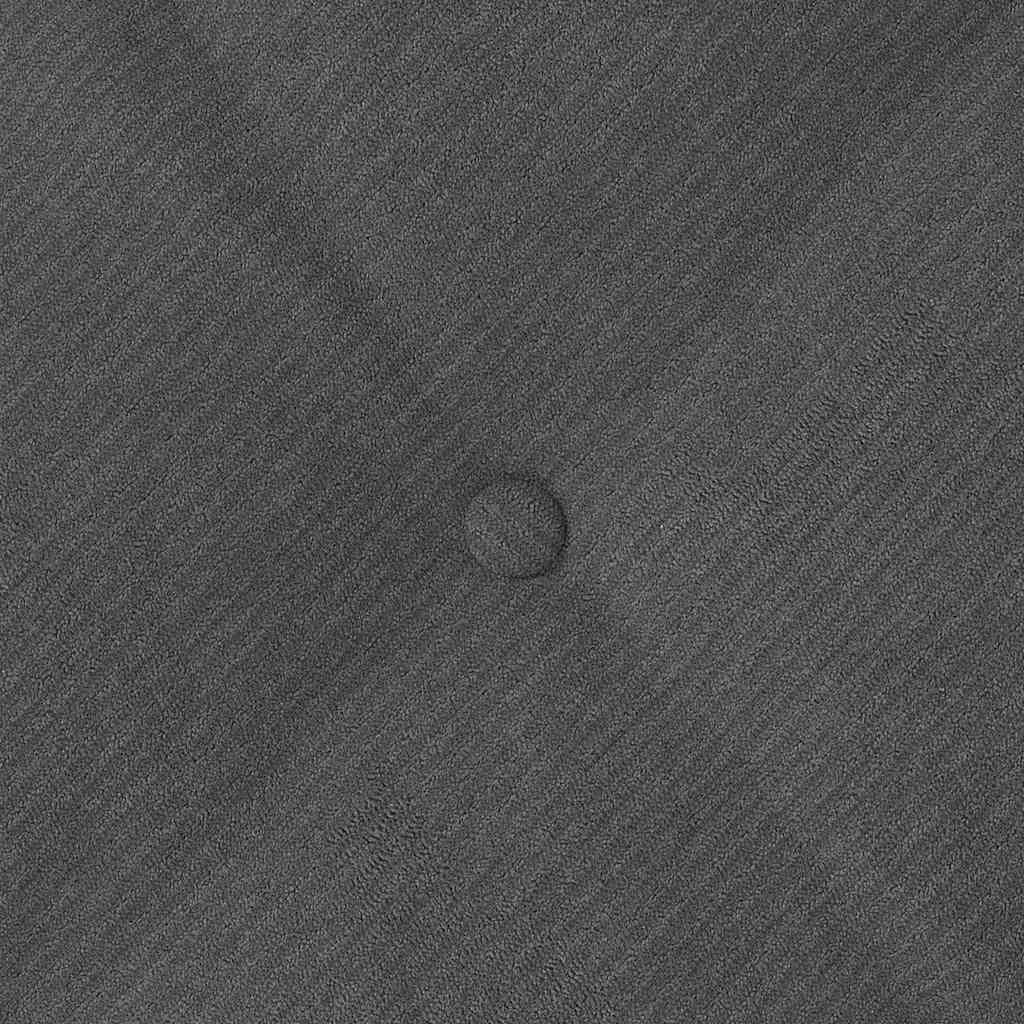 Perna pentru spate Gri închis 200 x 50 cm Țesătură din corduroy GartenMobel Dekor