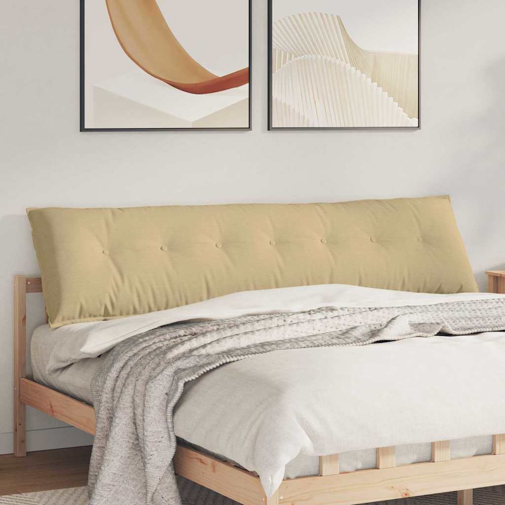 Perna pentru spate Gri Verde 200 x 50 cm Țesătură din corduroy GartenMobel Dekor