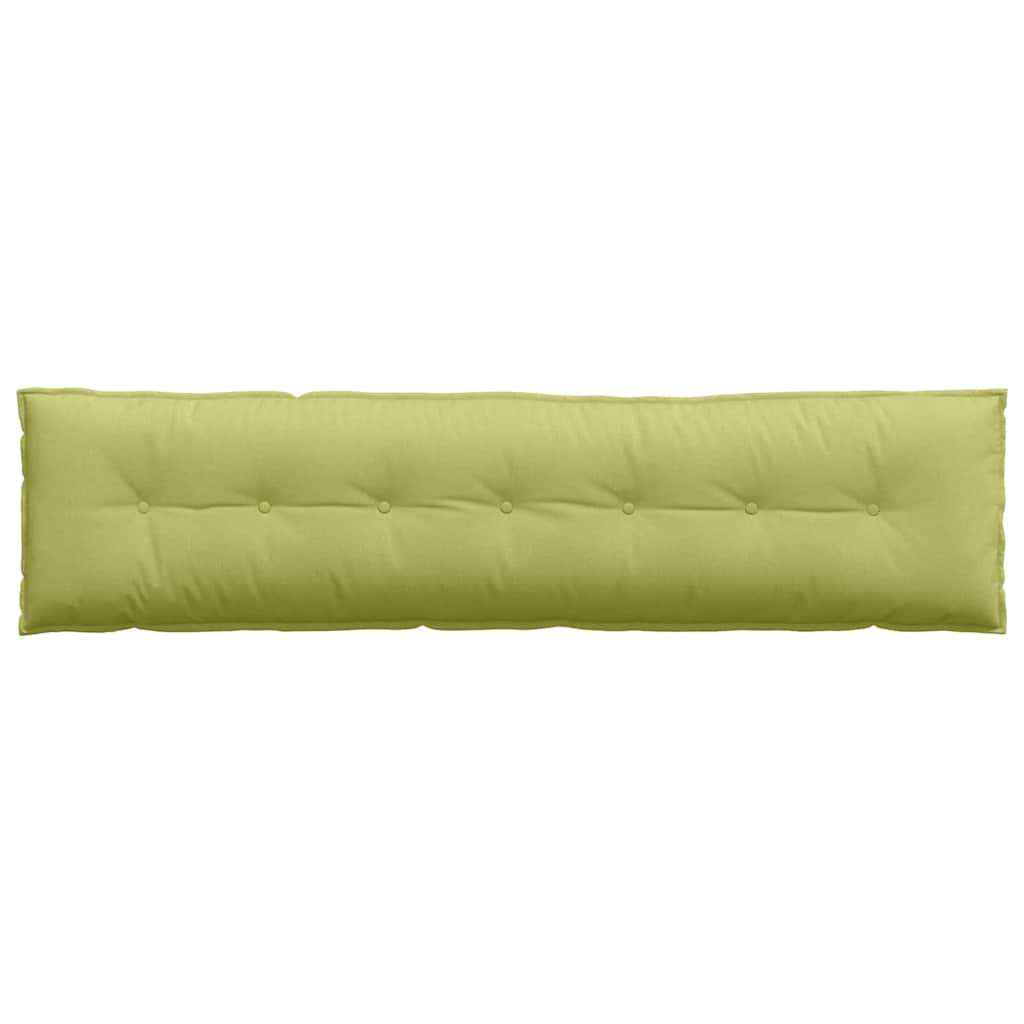Perna pentru spate Verde deschis 200 x 19 x 50 cm țesătură GartenMobel Dekor