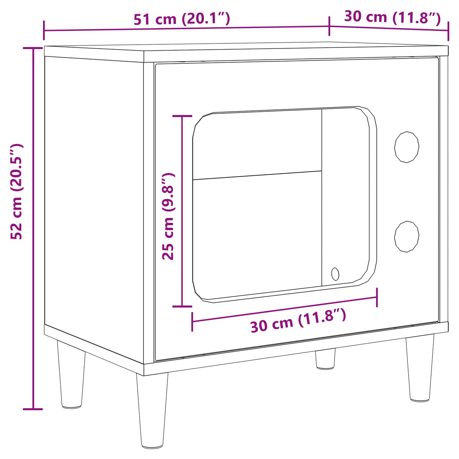 Casa pentru pisici Beton 51 x 30 x 52 cm Lemn compozit GartenMobel Dekor