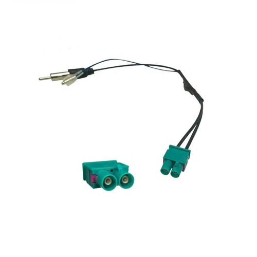 Cablu adaptor antena radio fakra dublu cu amplificator activ cu alimentare fakra Cod: W7906 Automotive TrustedCars