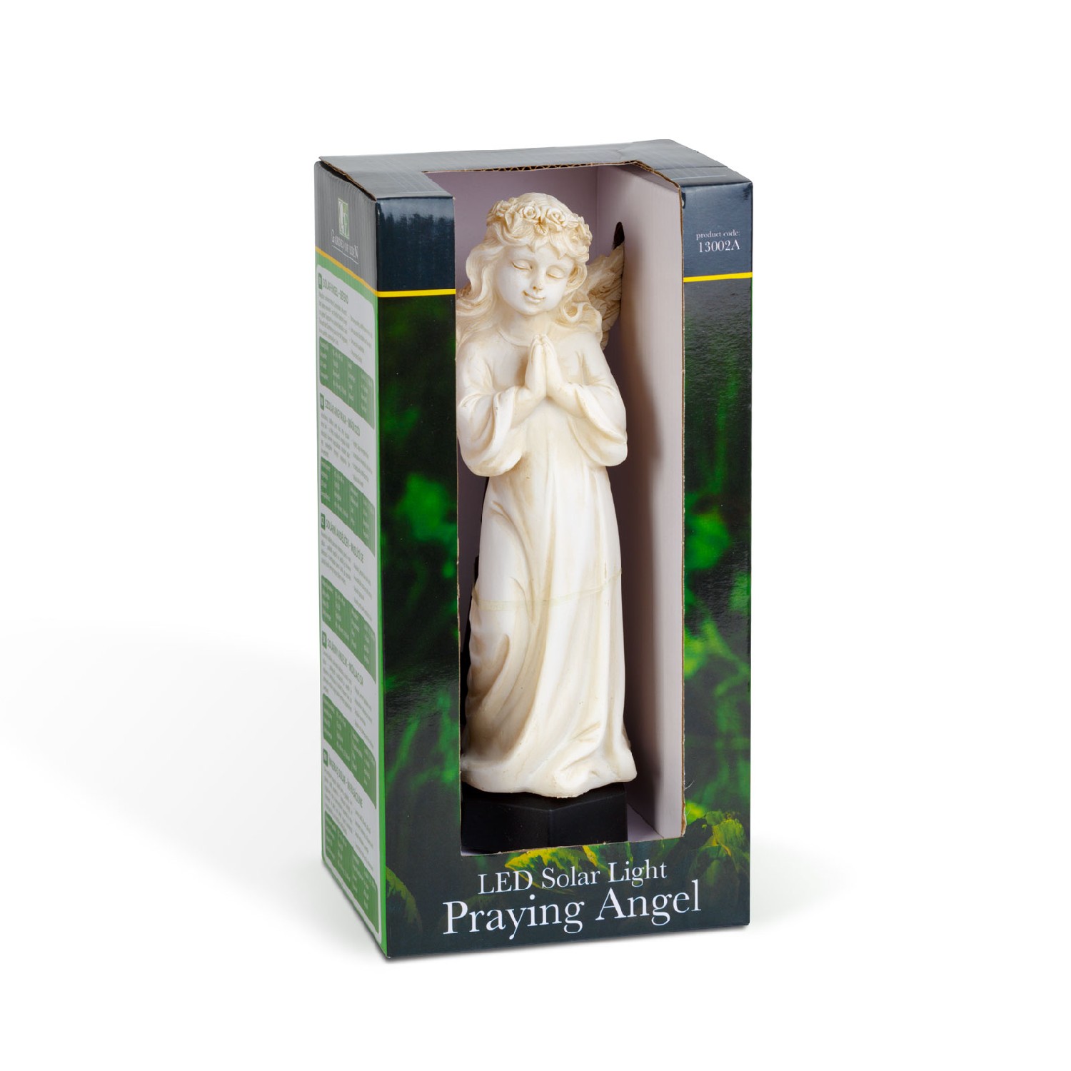 Îngeraș solar – lumină LED alb cald – rășină – 49 × 11 × 6,5 cm Best CarHome