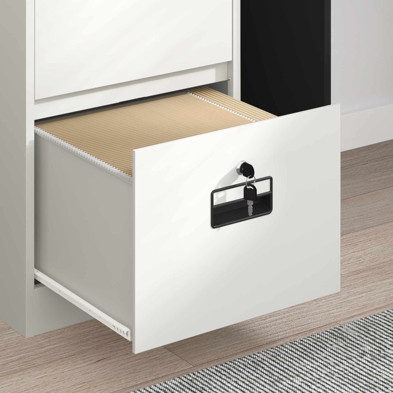 Dulap de depozitare cu depozitare 2 pcs Alb 80 x 40 x 200 cm GartenMobel Dekor