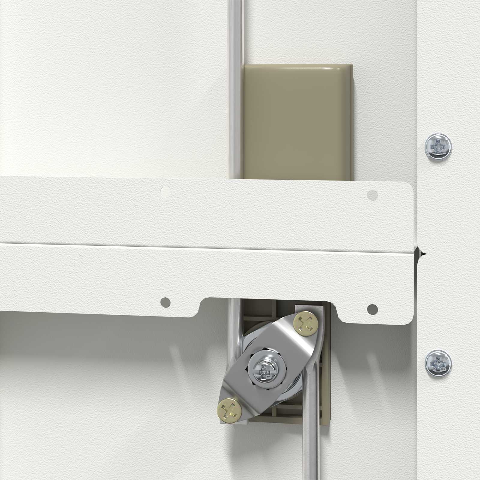 Dulap de depozitare cu depozitare 2 pcs Alb 80 x 40 x 200 cm GartenMobel Dekor