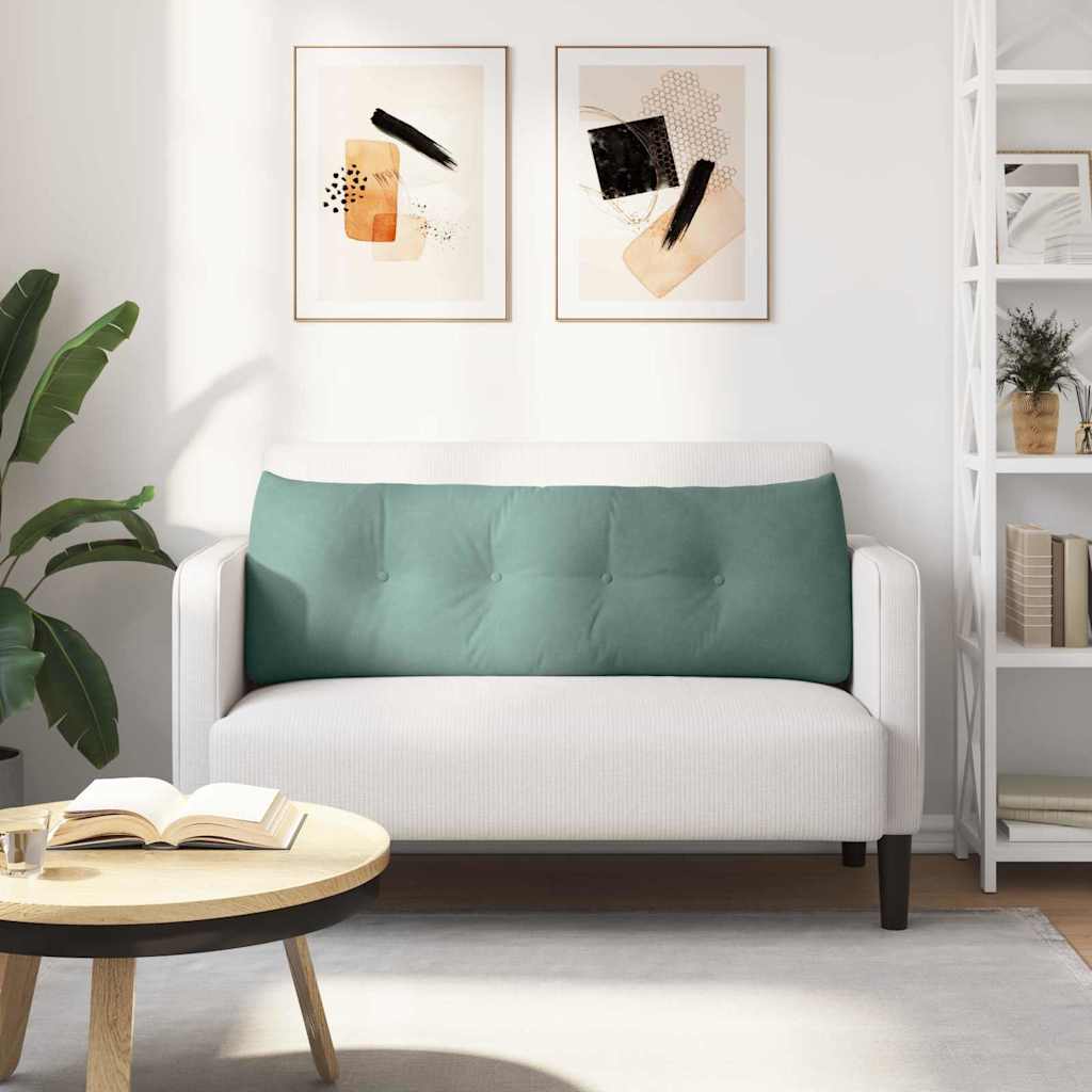 Perna pentru spate Verde Mării 140 x 24 x 50 cm Catifea GartenMobel Dekor