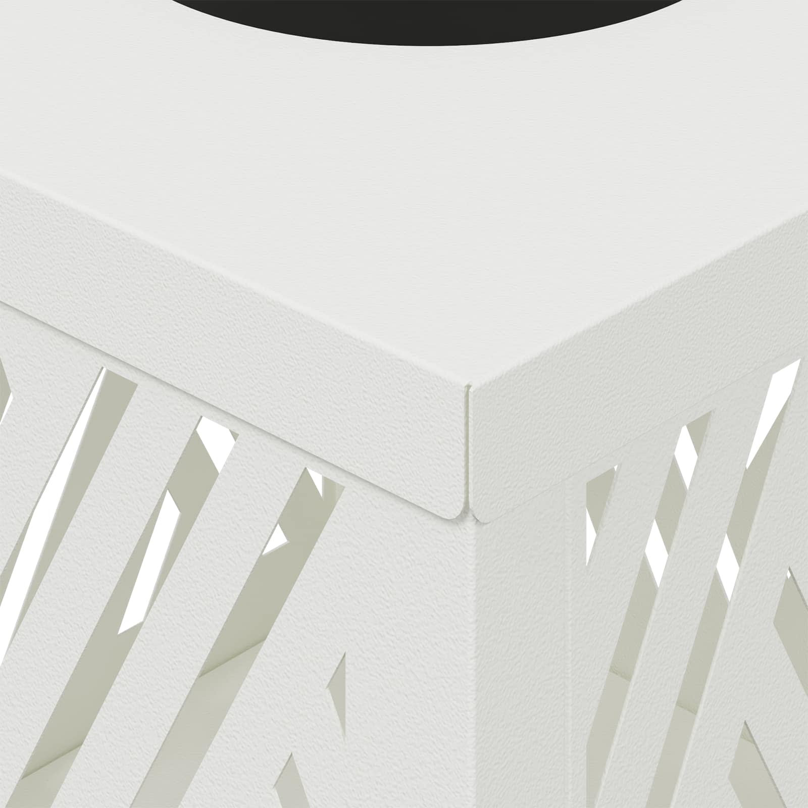 Lumină LED Solară pentru Alei 2 pcs Alb Oțel laminat la rece GartenMobel Dekor