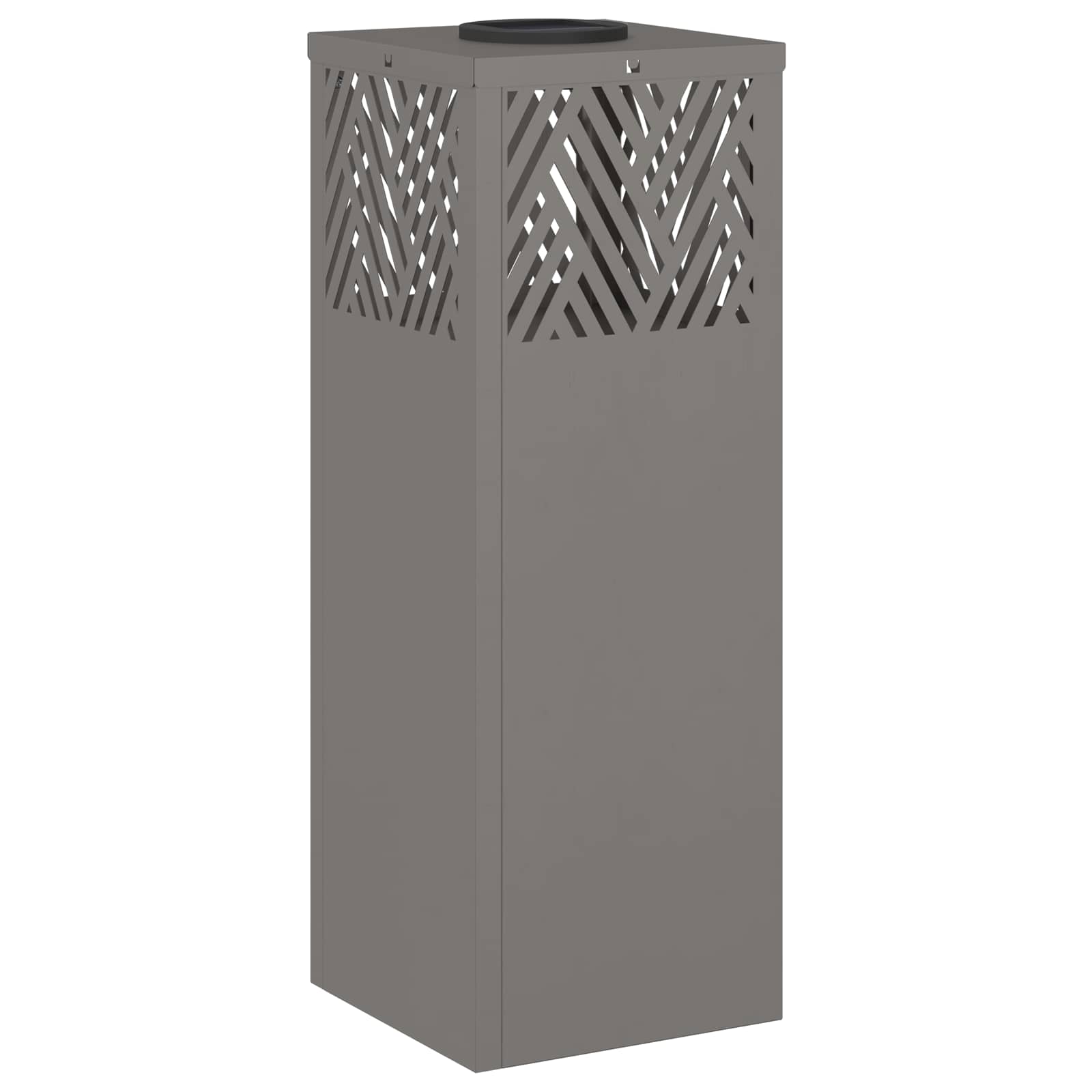 Lumină LED Solară pentru Alei 2 pcs Oțel Corten Oțel Corten GartenMobel Dekor