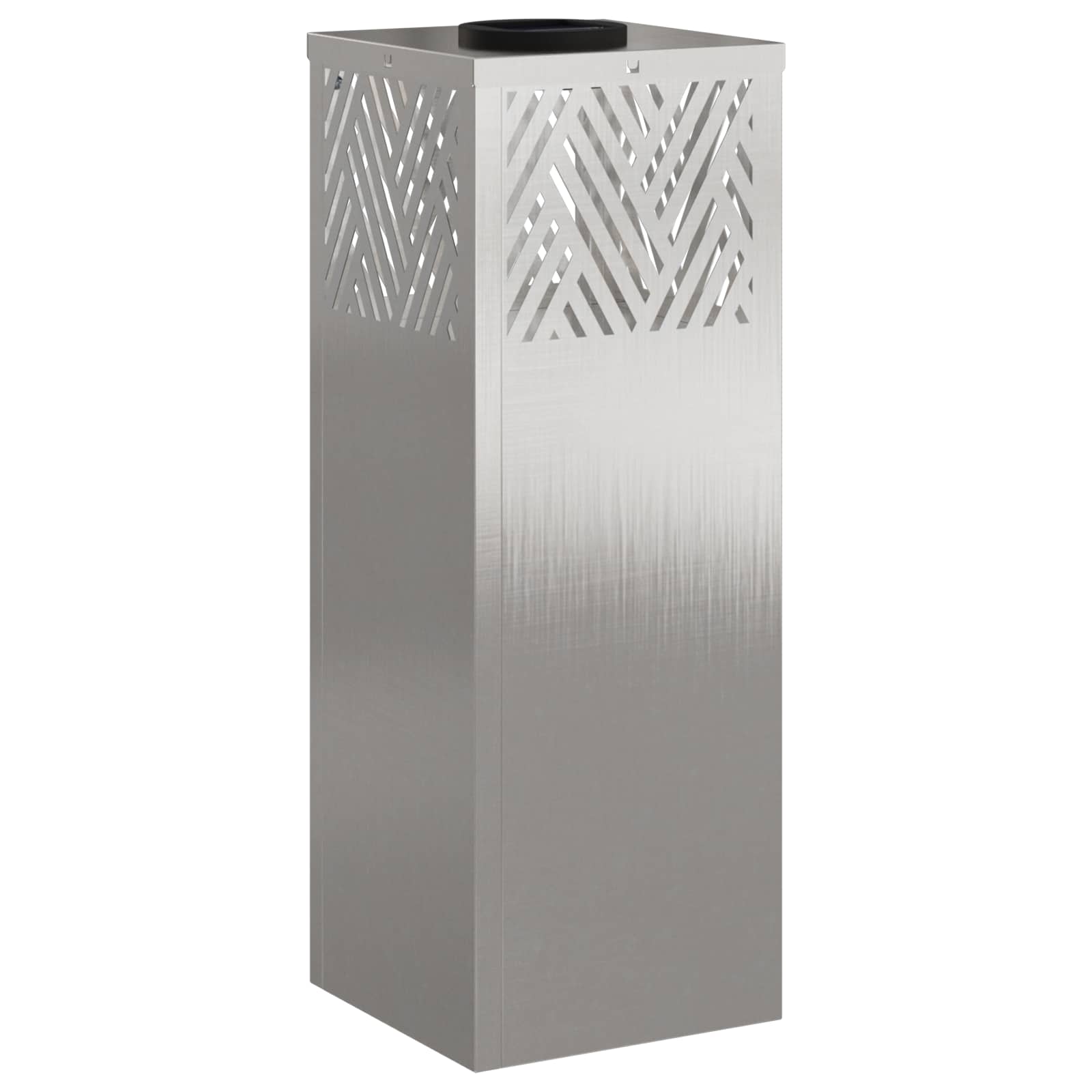 Lumină LED Solară pentru Alei Herringbone 2 pcs Oţel inoxidabil GartenMobel Dekor