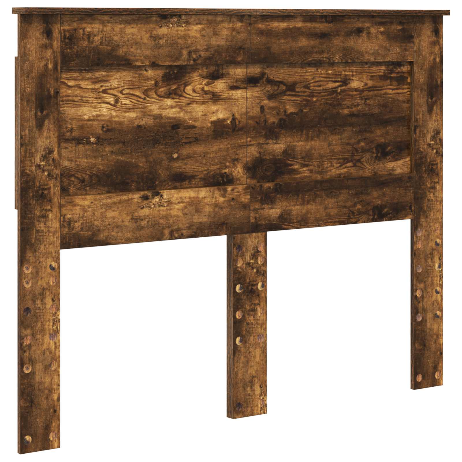 Cadru de pat Stejar fumuriu 135 x 190 cm Lemn Ingineresc GartenMobel Dekor