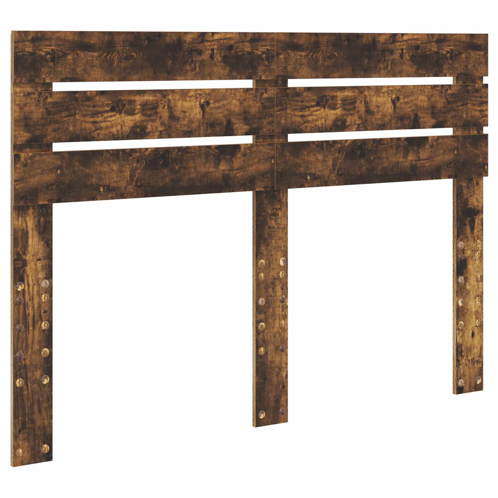 Cadru de pat Stejar fumuriu 140 x 190 cm Lemn Ingineresc GartenMobel Dekor