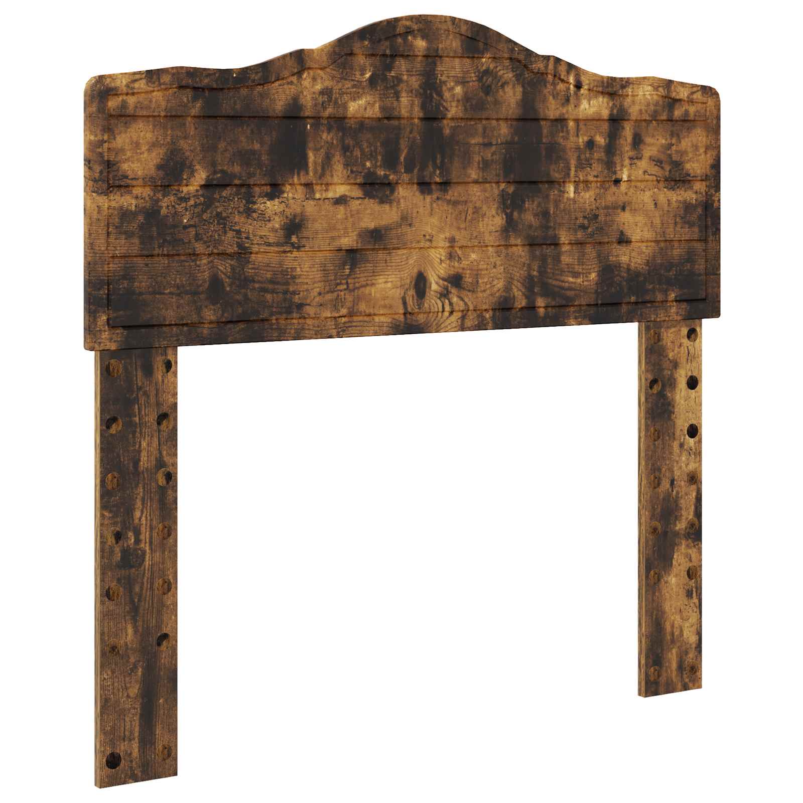 Cadru de pat Stejar fumuriu 75 x 190 cm Lemn Ingineresc GartenMobel Dekor