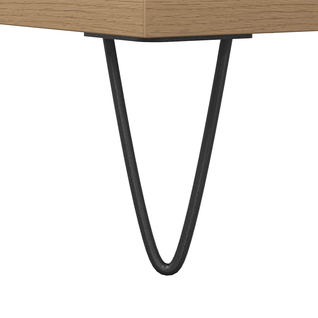 Dulap pentru baie stejar artizanal, 80x33x60 cm, lemn prelucrat GartenMobel Dekor