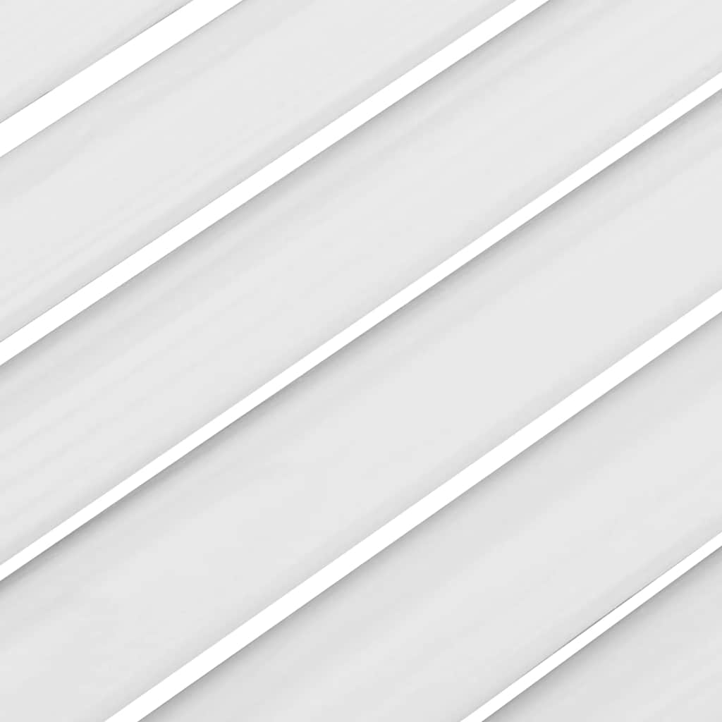 Uși batante cu jaluzele design 1 pereche alb 100x80 cm GartenMobel Dekor