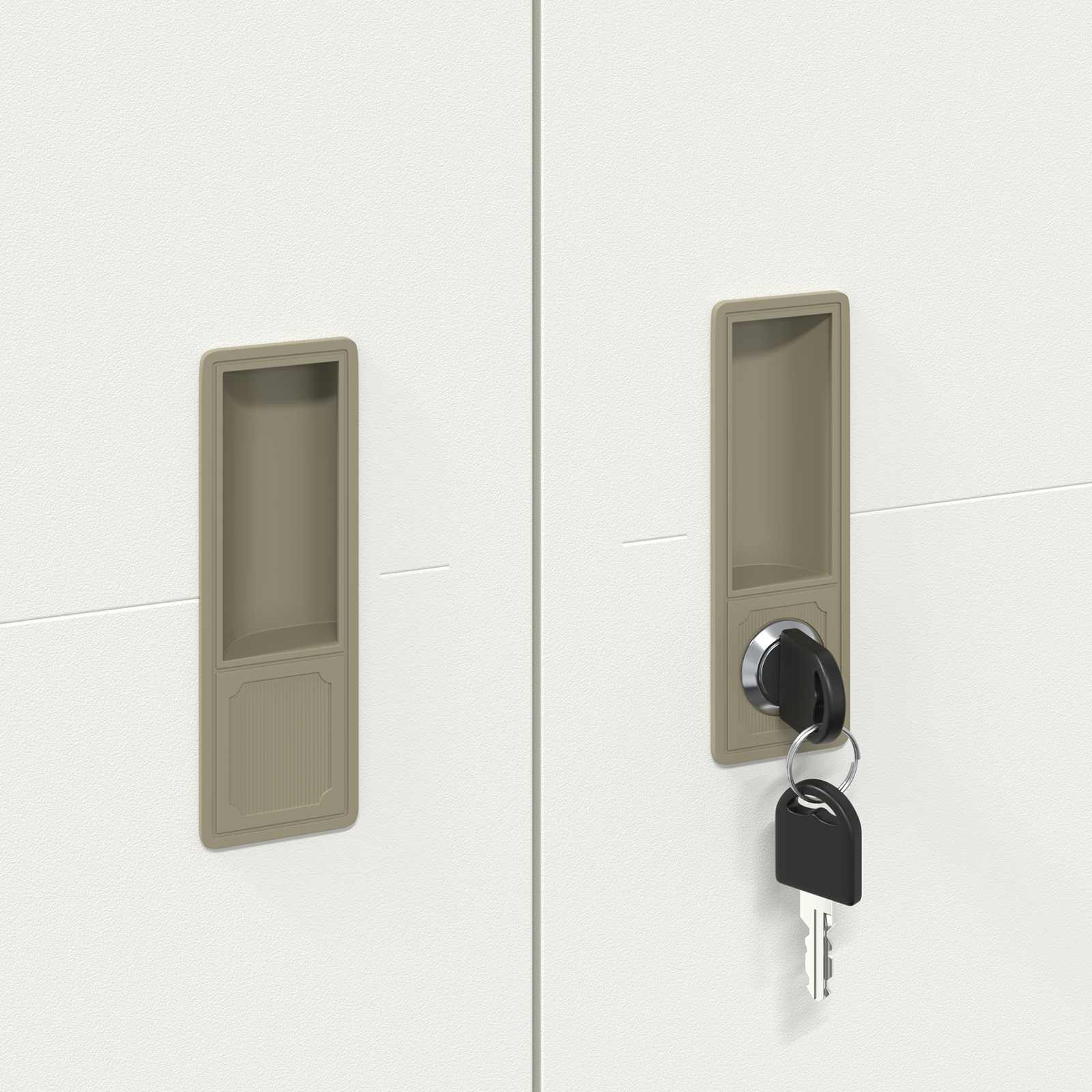 Dulap de depozitare 2 pcs Galben muștar 80 x 40 x 180 cm GartenMobel Dekor