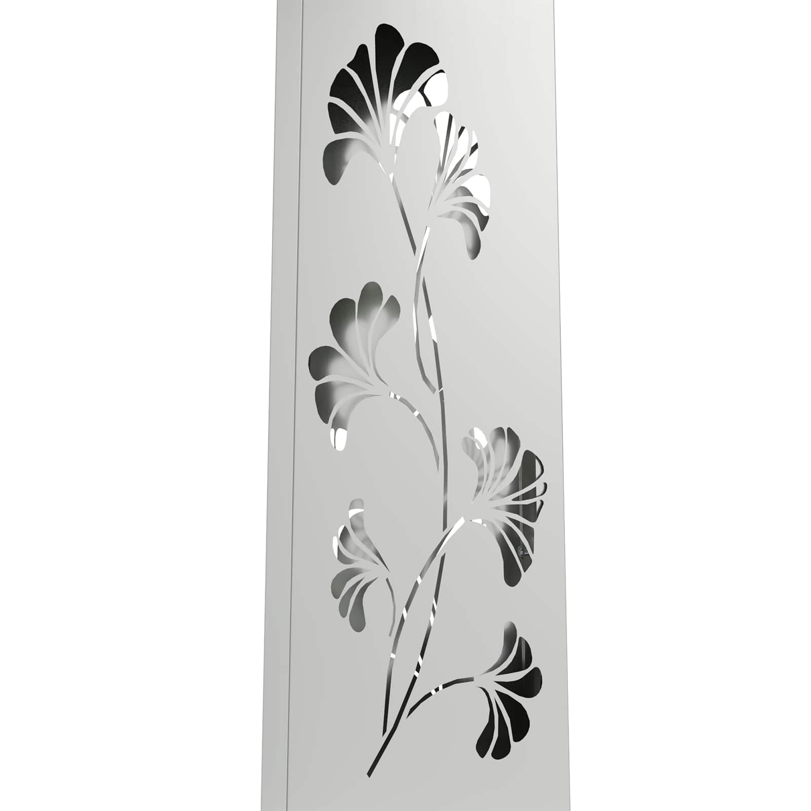 Lumină LED Solară pentru Alei 2 pcs Galvanizat Galvanizat GartenMobel Dekor